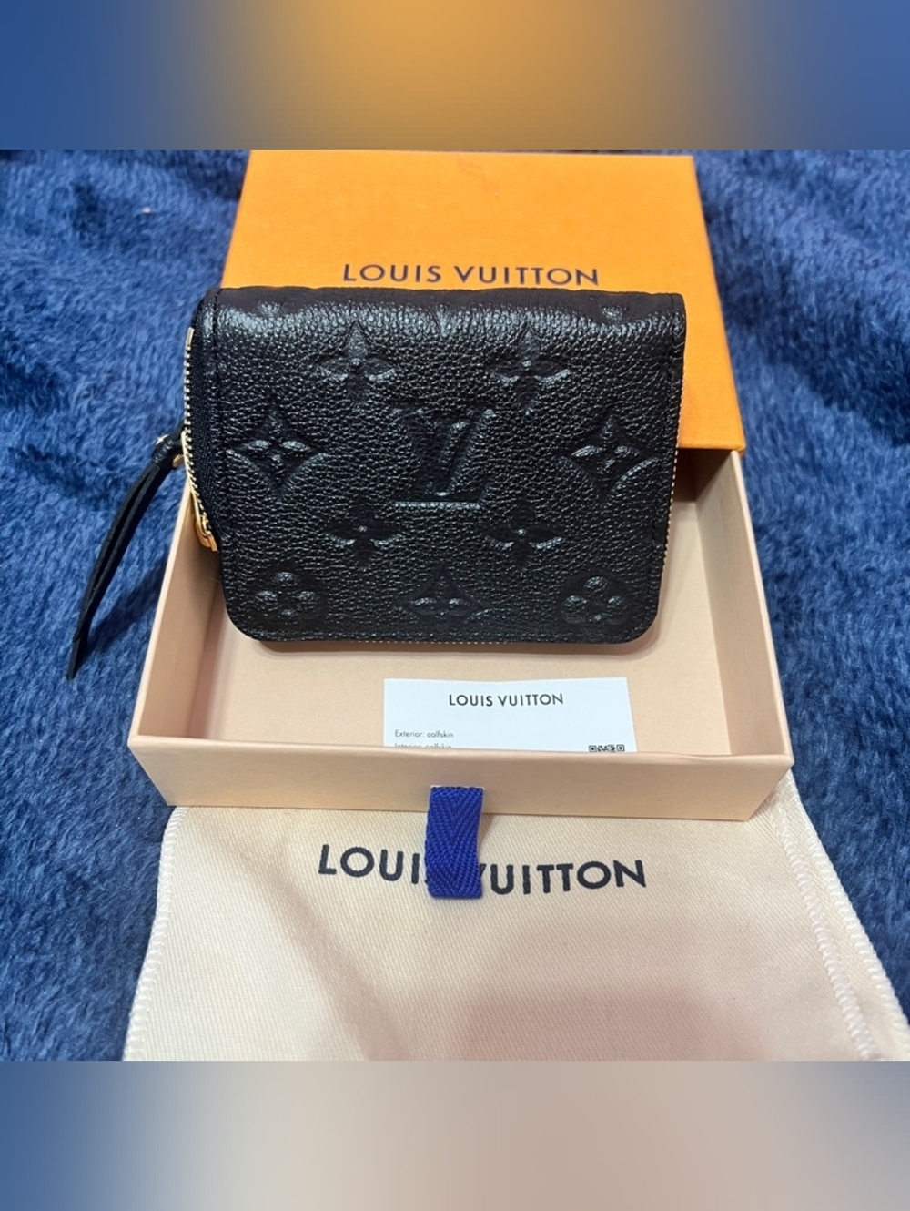Louis Vuitton Monogram Zippy Coin Purse Wallet